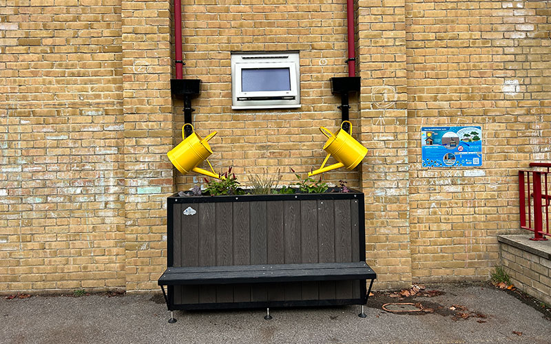 SuDS Planter Case Study New Hinksey School