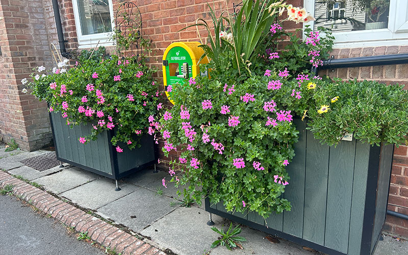 SuDS Planter Case Study Southern Water Bucklers View